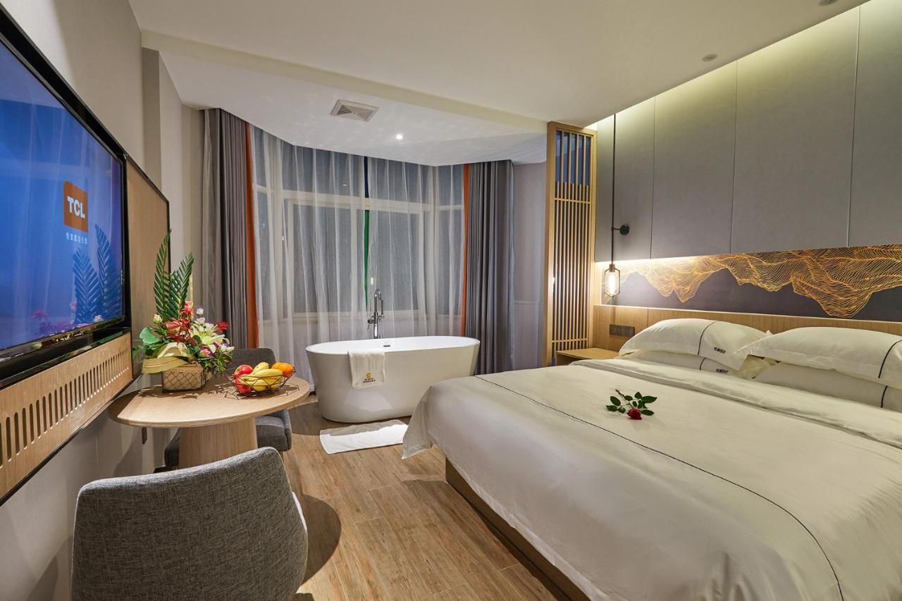 Yiwu Boman Boutique Hotel Exterior foto