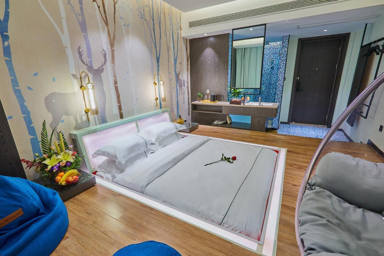 Yiwu Boman Boutique Hotel Exterior foto